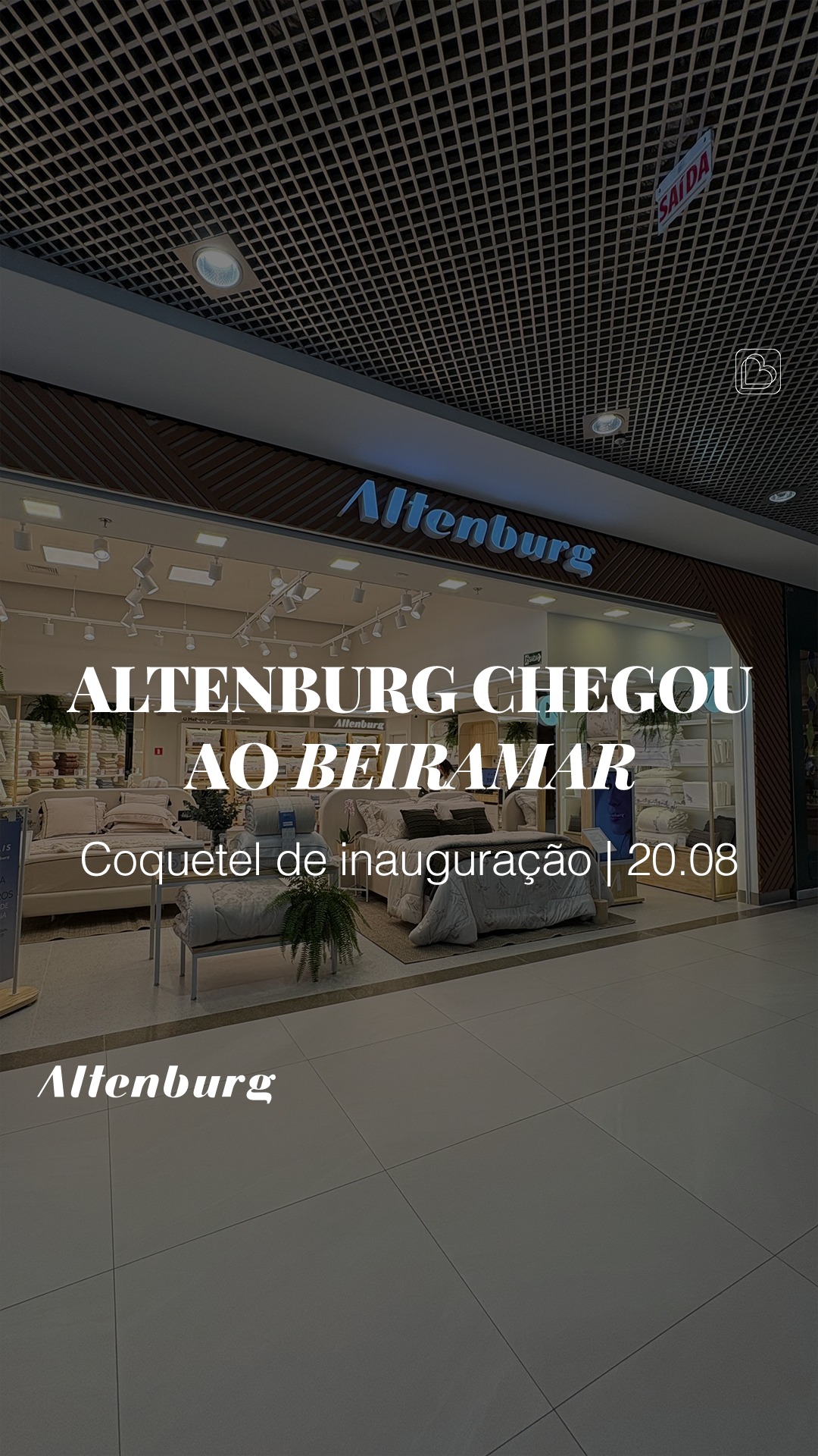 Coquetel de inauguração Altenburg Beiramar
