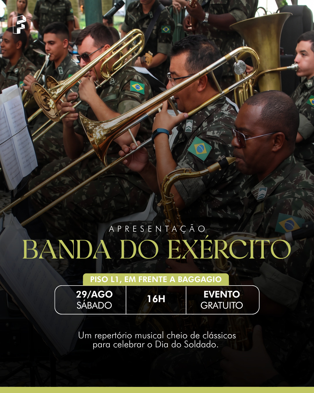 Banda do Exército no Floripa Shopping